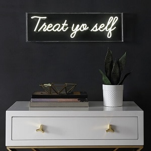 Treat Yo Self LED Neon Light