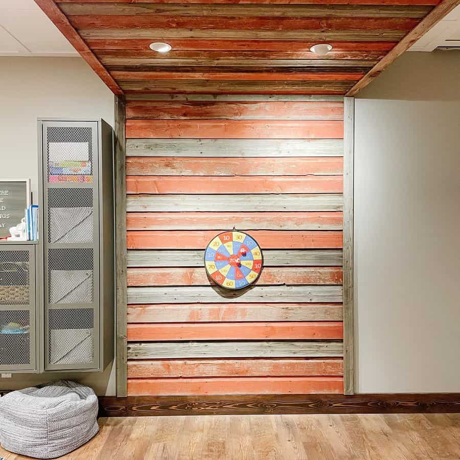 Wood-Basement-Ceiling-Ideas-wheremylovegrows