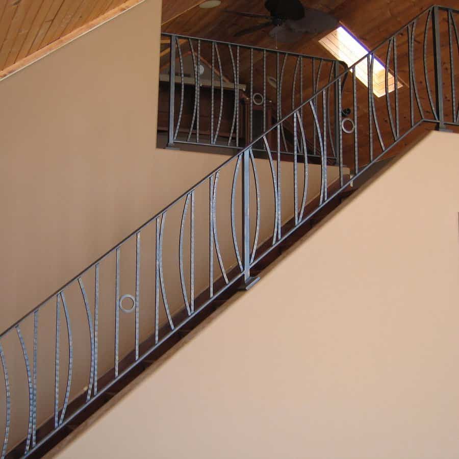 Wrought-Iron-Loft-Railing-Ideas-classicirondesign