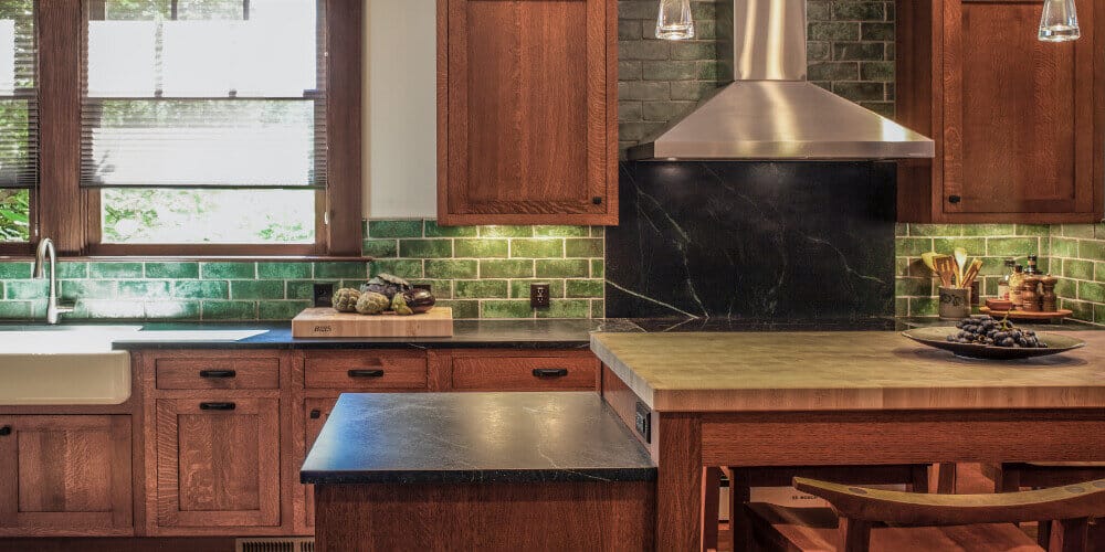 green-backsplash