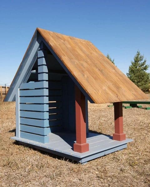 Cool Dog Houses With Pillars