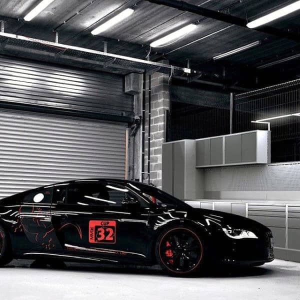 modern-black-and-grey-dream-garage-with-audi-r8-sports-car