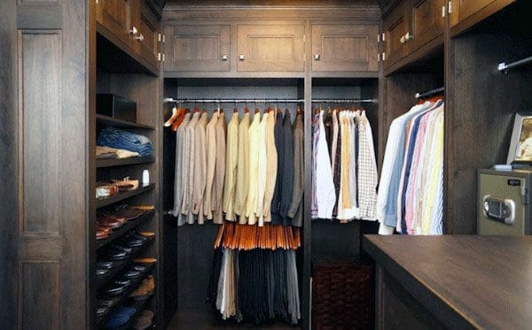 rustic-traditional-dark-brown-wood-guys-closet