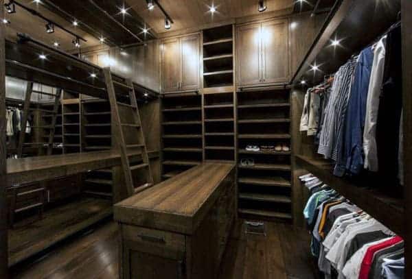 spacious-dark-brown-wood-traditional-luxury-male-closets