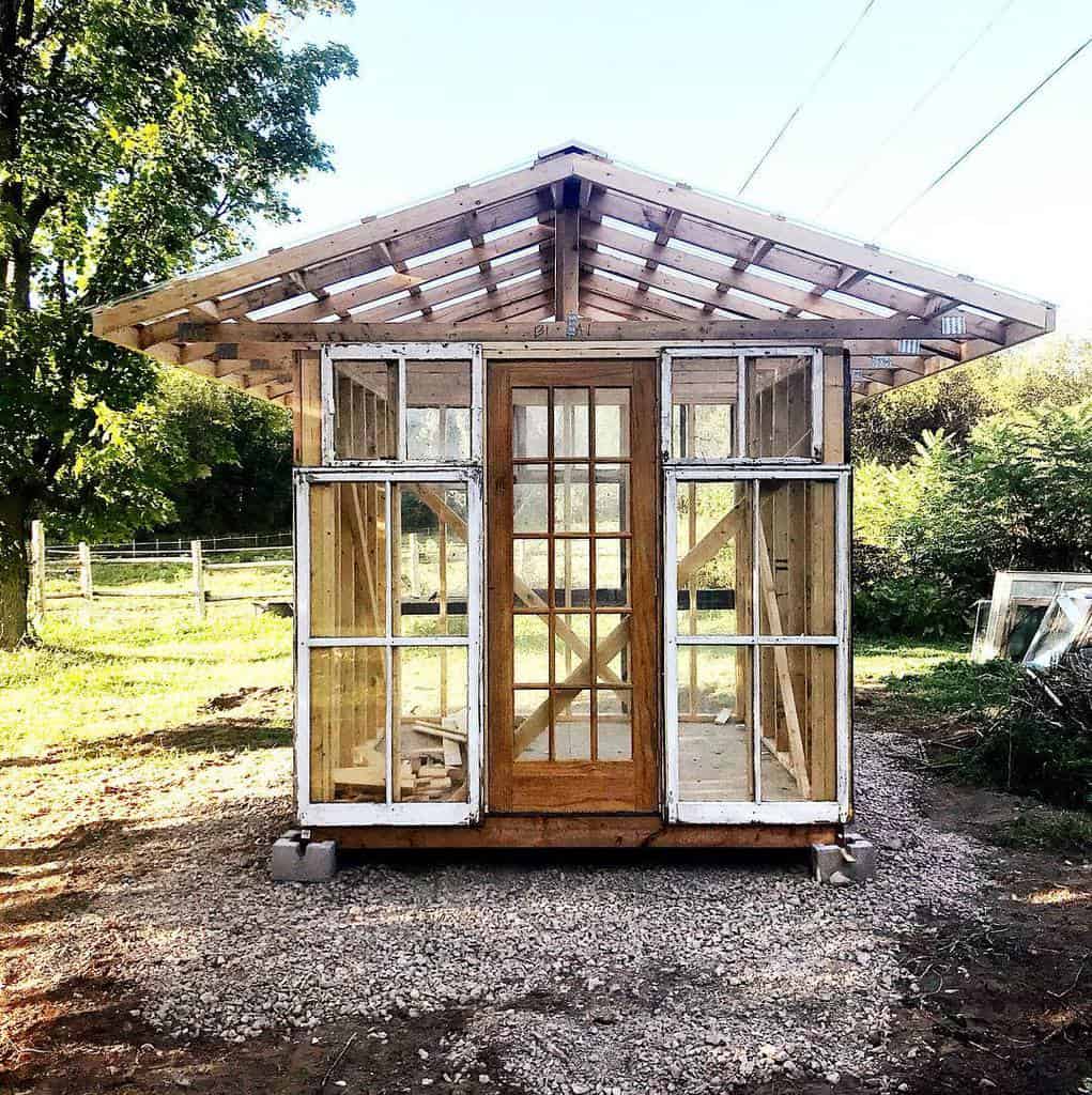 Greenhouse Old Window Ideas Oldwoodhollow