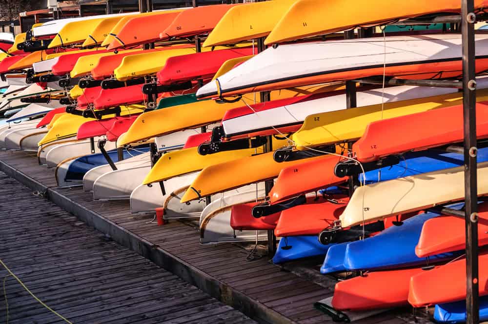 Dock Kayak Storage Ideas