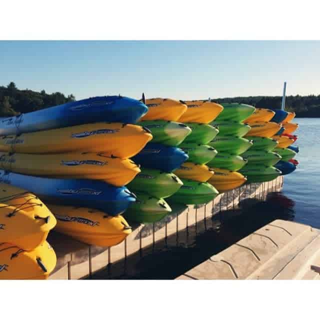 Dock Kayak Storage Ideas Boatinginboston