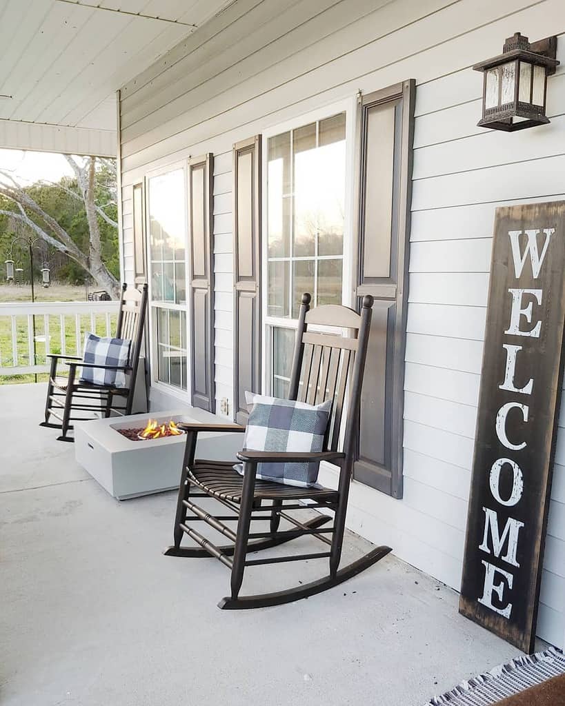 Farmhouse Front Porch Decorating Ideas Fallons Homestead