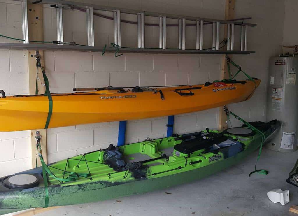 Garage Kayak Storage Ideas Fliesbyfletch