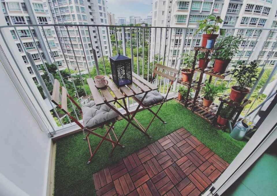 Garden Small Balcony Ideas Real Zurah Rahim