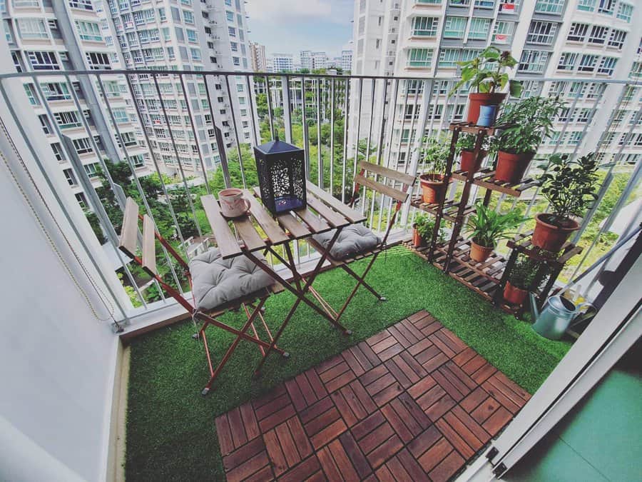 Garden Small Balcony Ideas Real Zurah Rahim