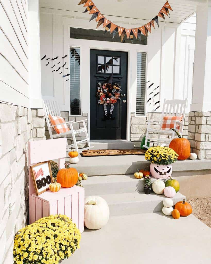 Halloween Front Porch Decorating Ideas Navypatten