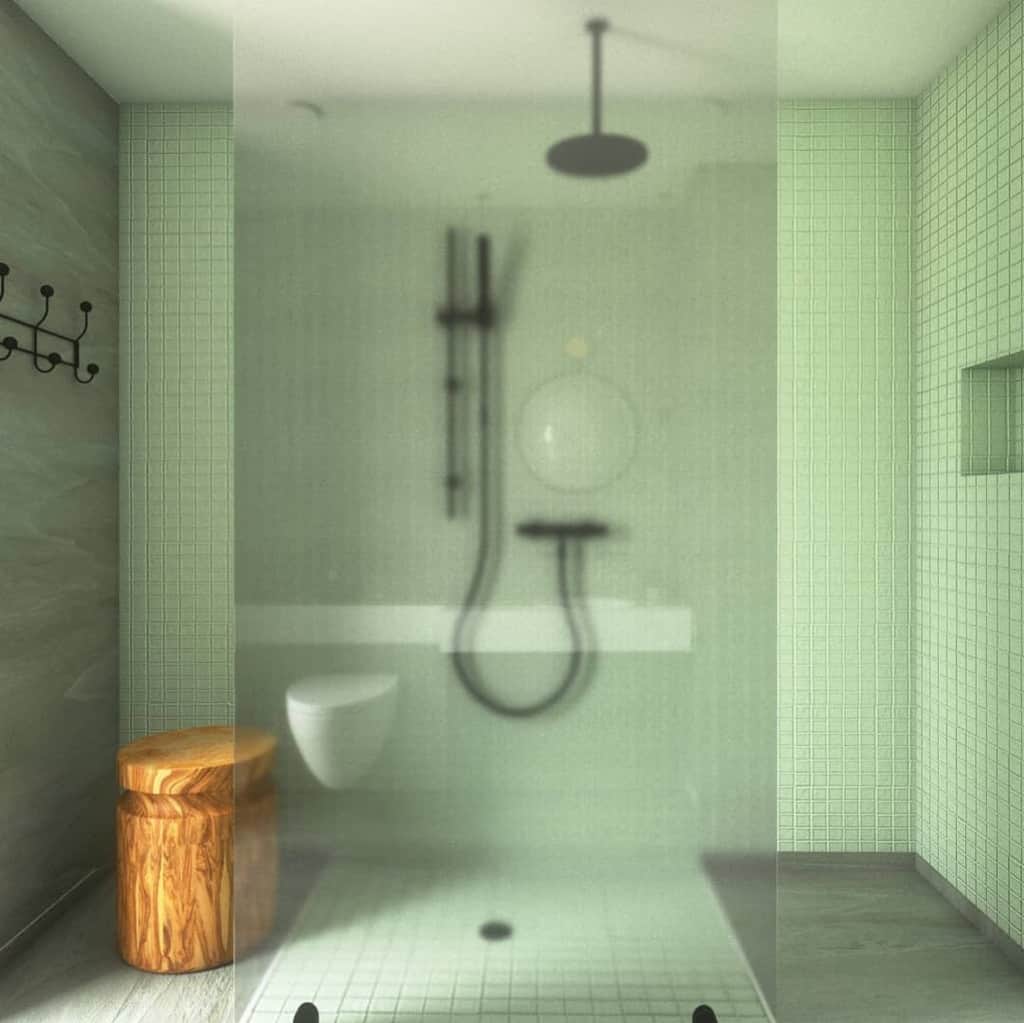 Modern Doorless Walk In Shower Ideas Kachi Interiordesign