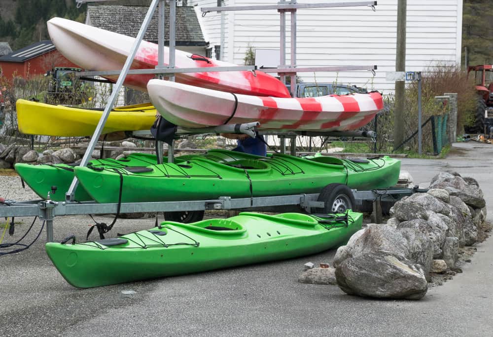 Outdoor Kayak Storage Ideas