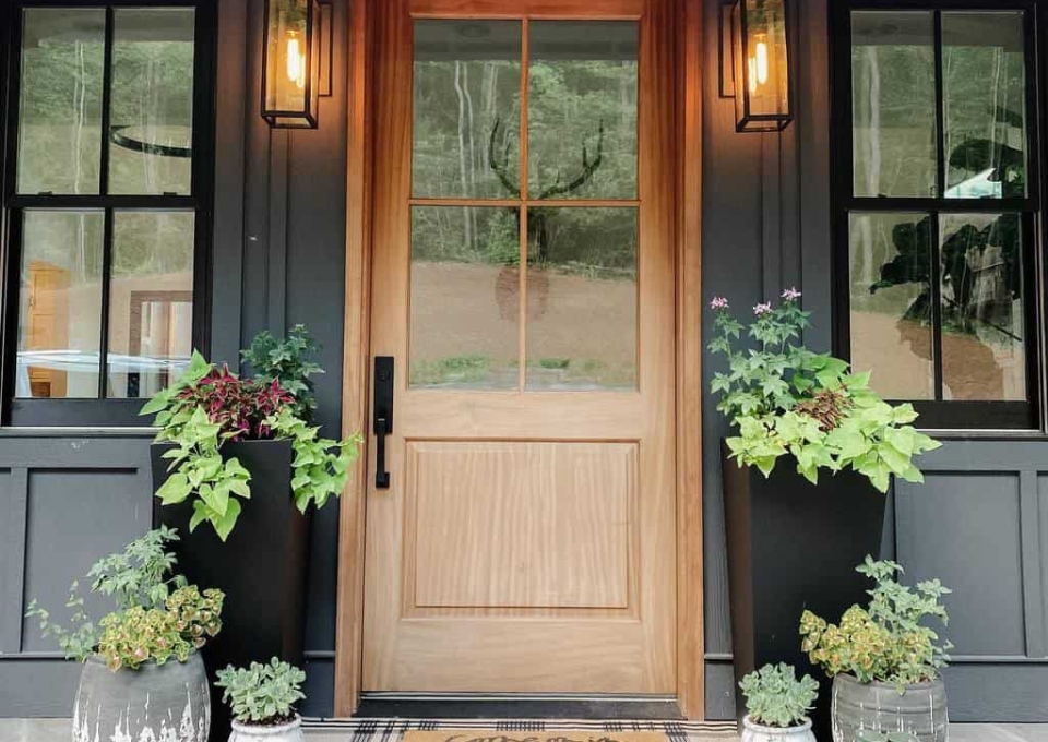 Plants Front Porch Decorating Ideas Cristincooper