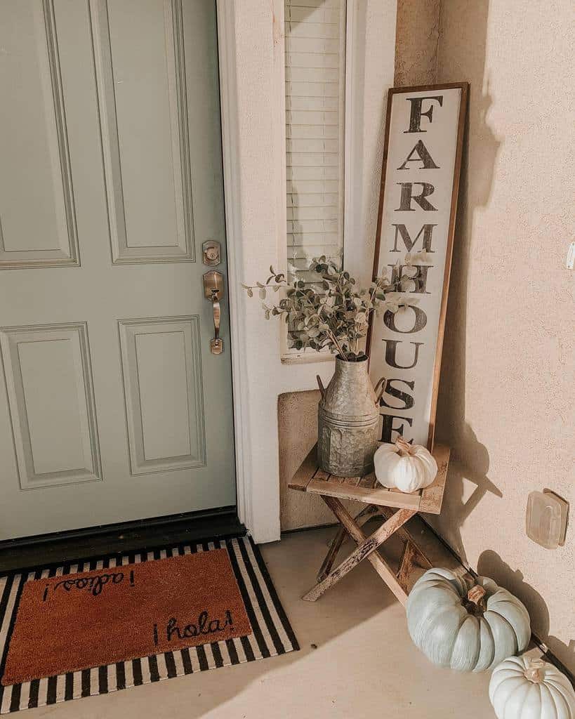 Sign Front Porch Decorating Ideas Stephanies Newman Home