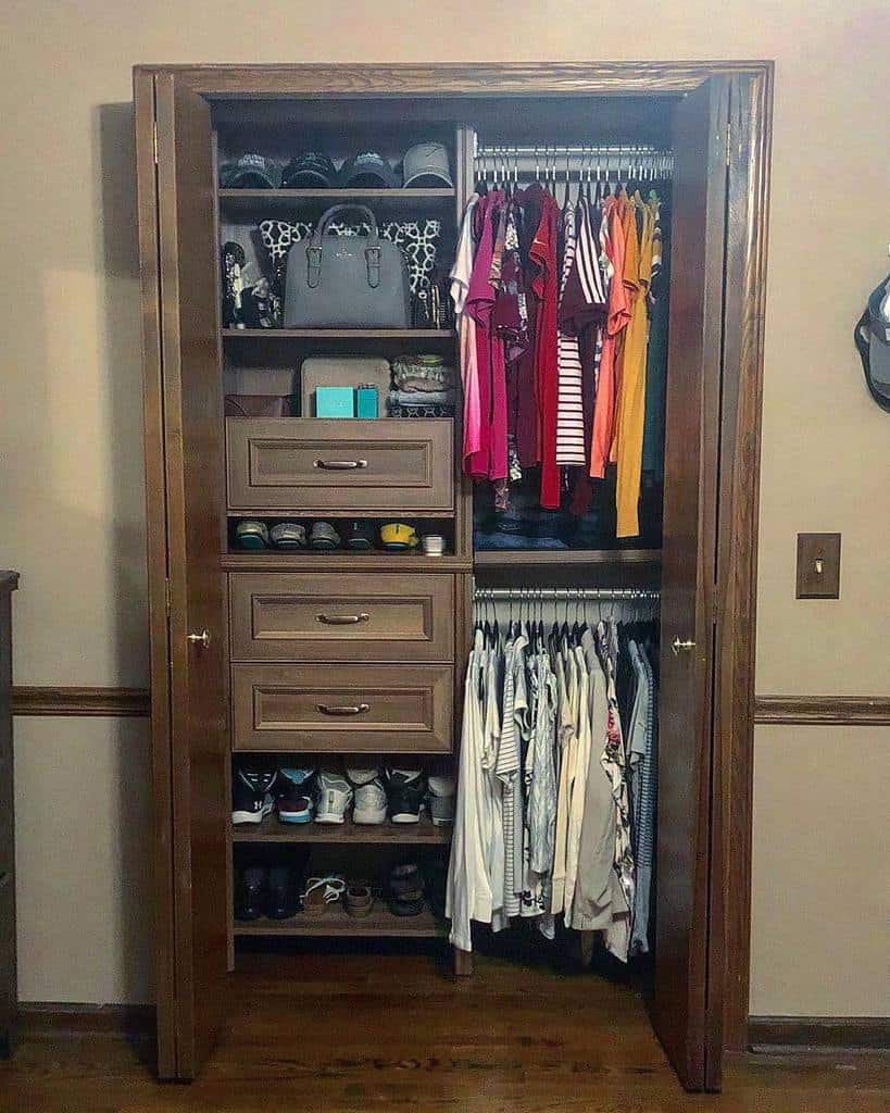 Small Space Clothes Storage Ideas Erin Kathleen