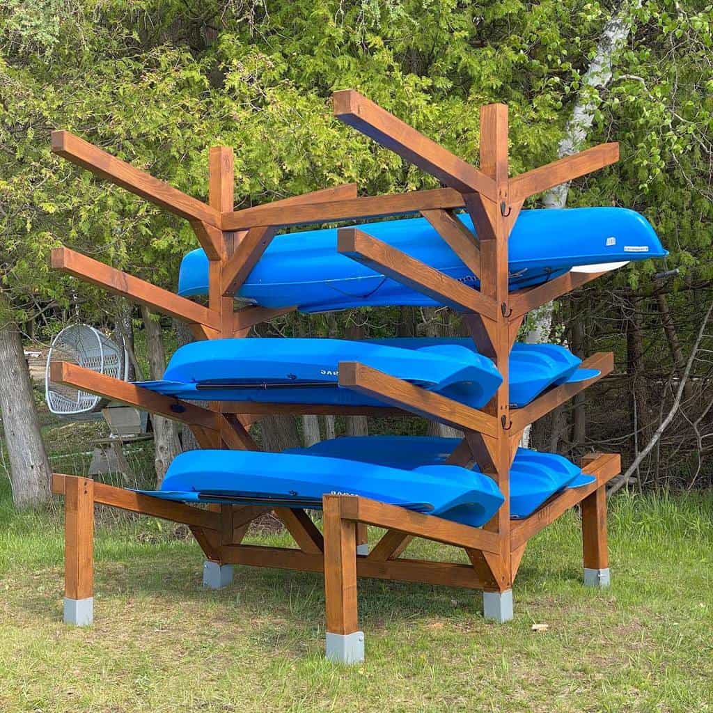 Wood Kayak Storage Ideas A Oproperties