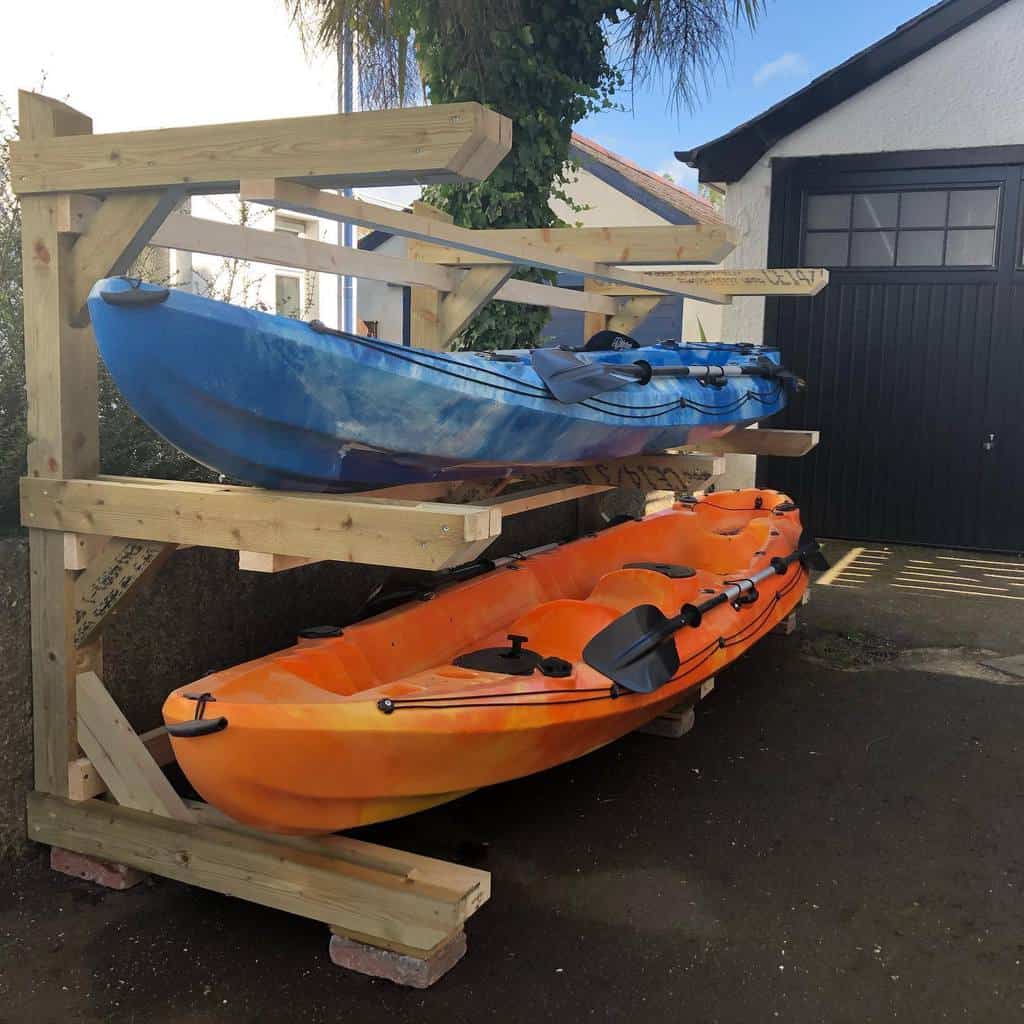 Wood Kayak Storage Ideas Stephencaugheyjoinery