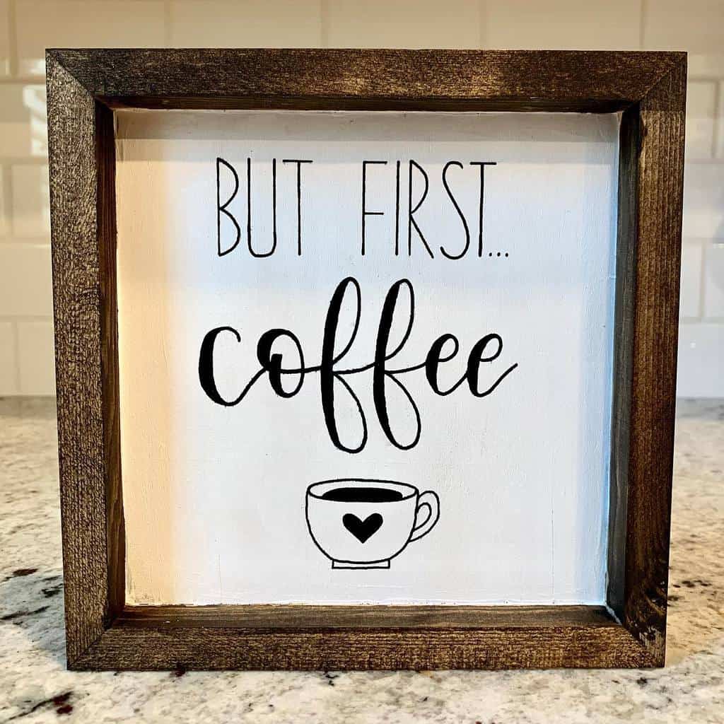 Coffee Wood Sign Ideas Sabsigns