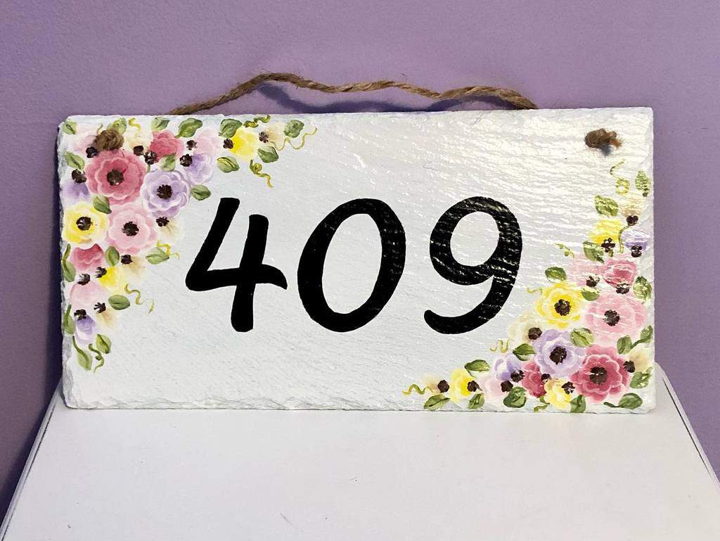 Diy House Number Ideas Toniannsbellaarte