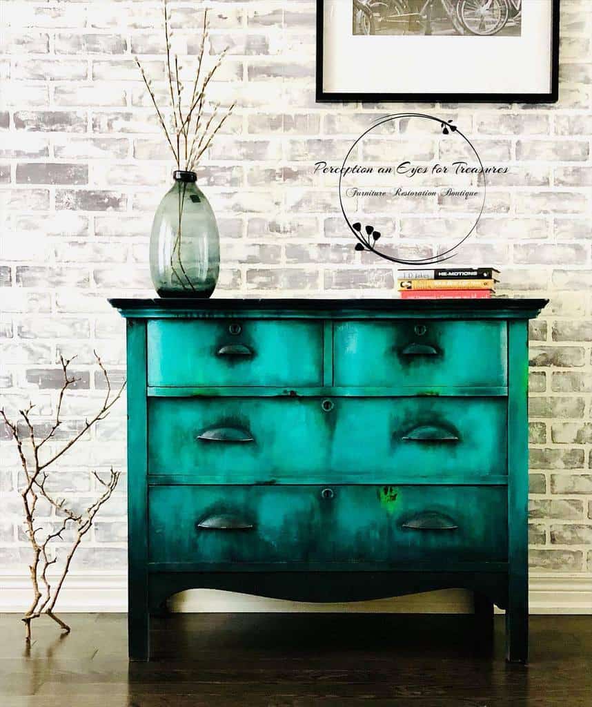 Dark Shadow Chalk Paint Furniture Ideas Perception An Eye For Treasure