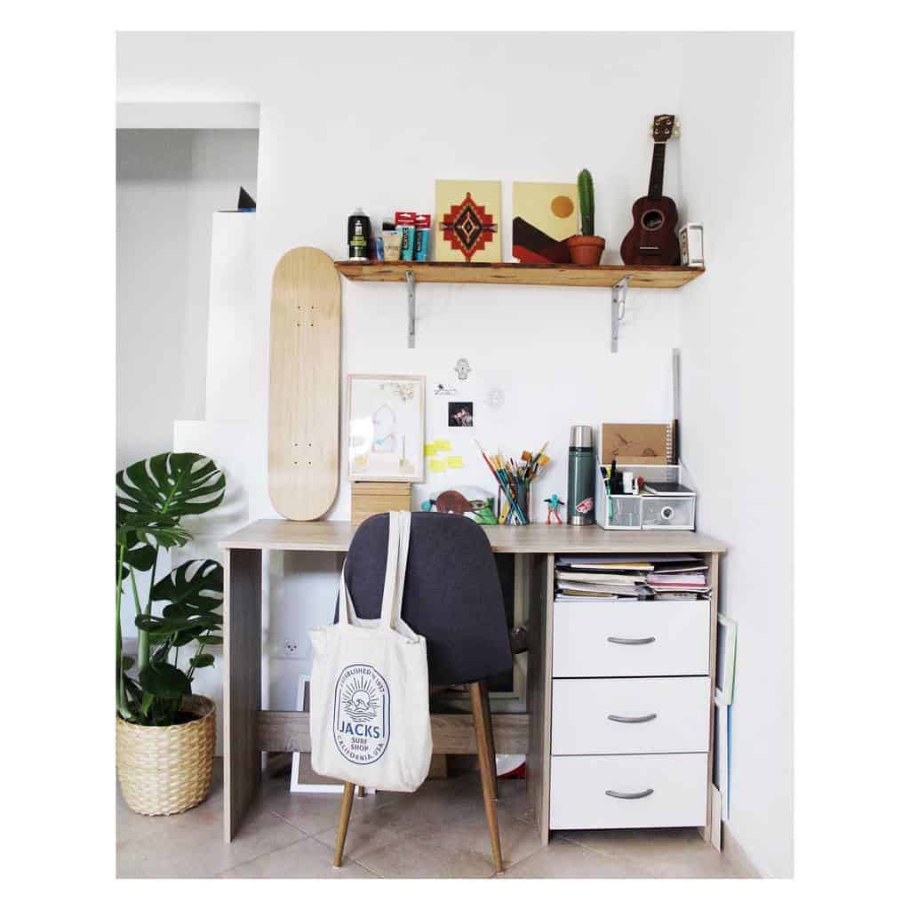 Desk Art Studio Ideas No Ita