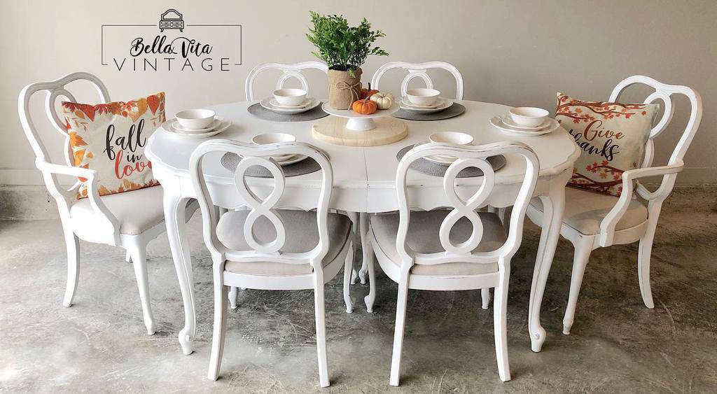 Farmhouse Chalk Paint Furniture Ideas Bellavintagedecor