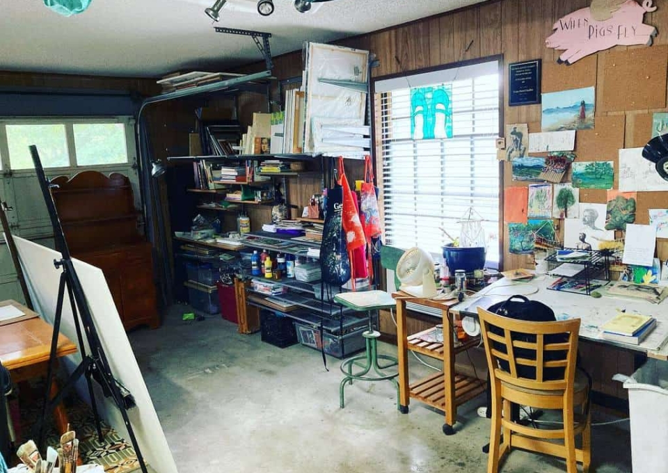 Garage Art Studio Ideas Gena Destri