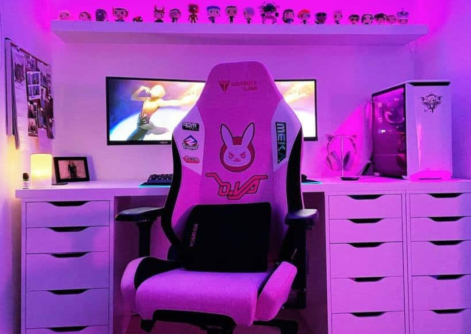 Girl Gaming Desk Ideas Taliamfox