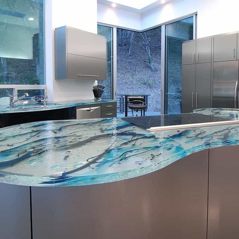 Glass Countertop Ideas Kate Tucker Hoyt