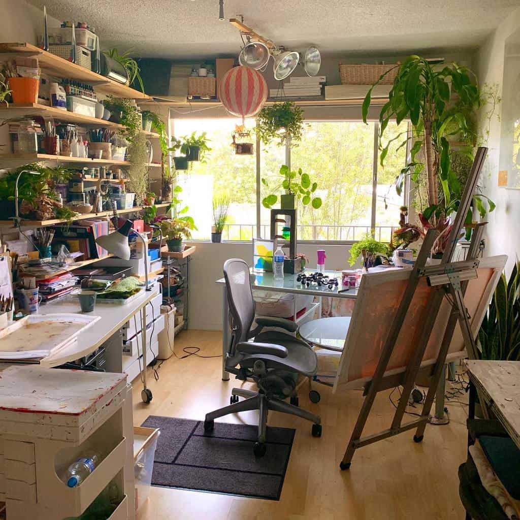 Interior Art Studio Ideas Nature Artstudio