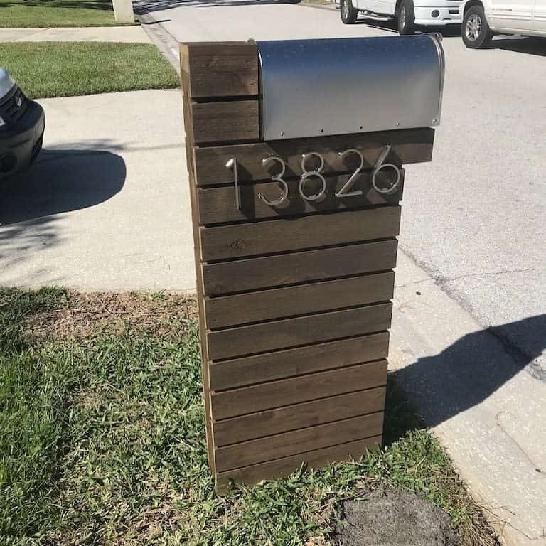 Mailbox House Number Ideas Jjrscorp