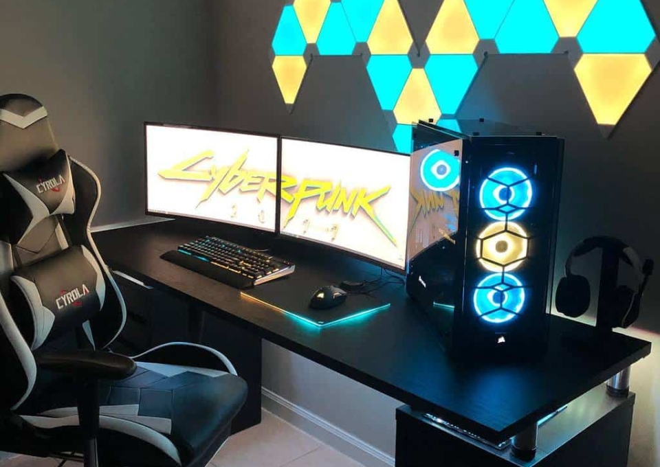 Minimalist Gaming Desk Ideas Rgbdesktop Setups