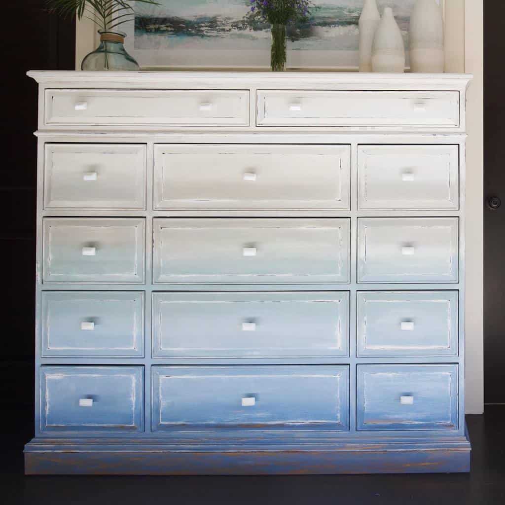 Ombre Chalk Paint Furniture Ideas Galina Hughes