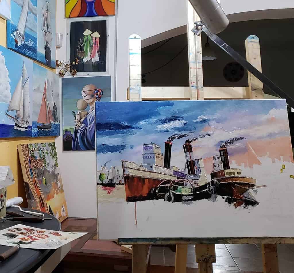 Painting Art Studio Ideas Gabrieleartist