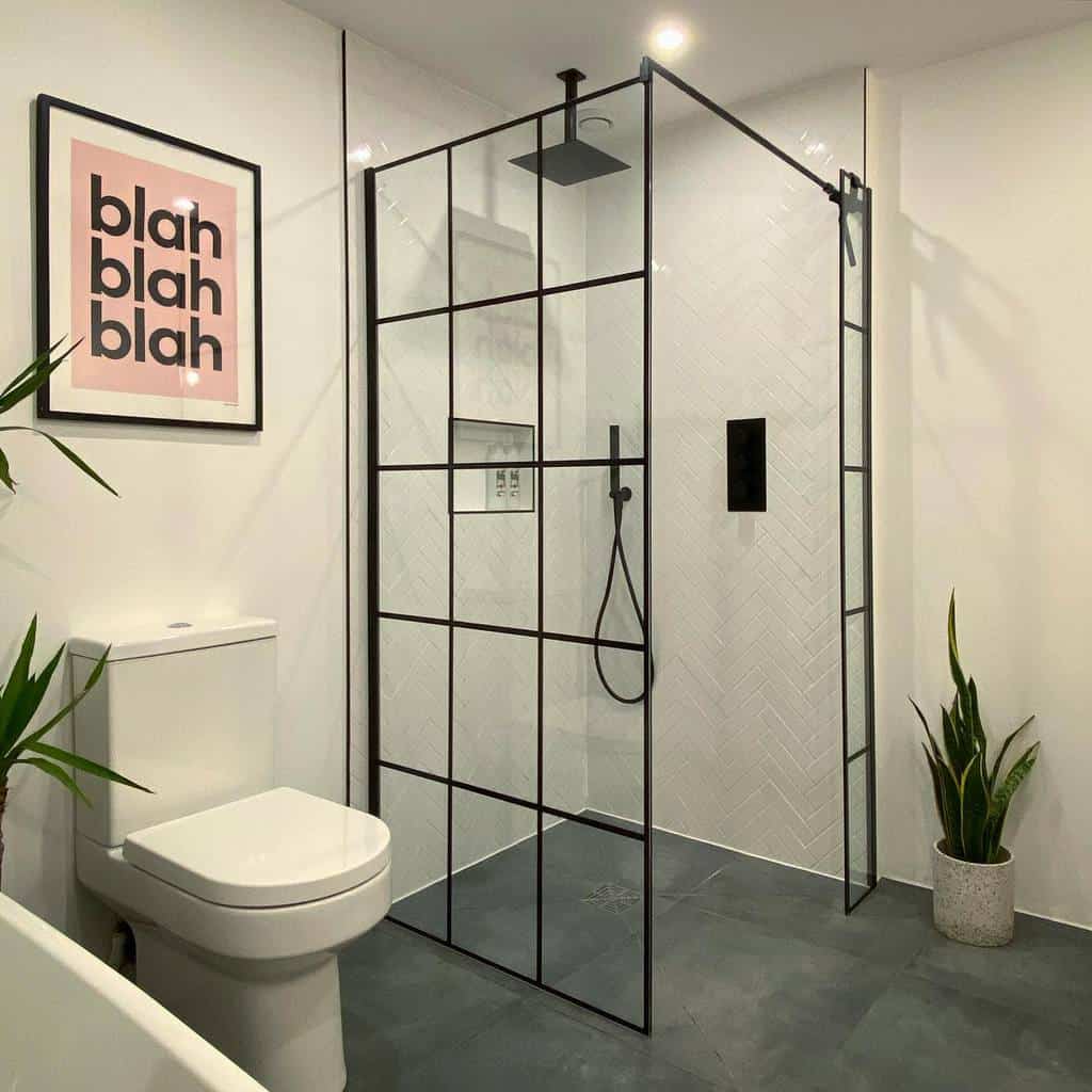 Simple Wet Room Ideas The House The Plummers Built