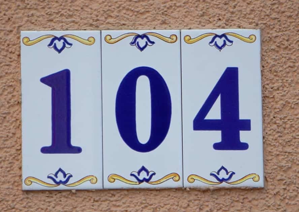 Stone Ceramics Tiles House Number Ideas Umekos Urbanic Pics