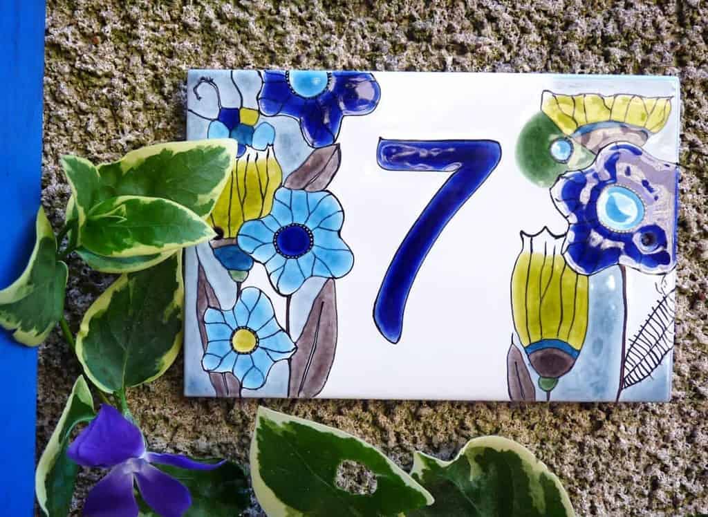 Stone Ceramics Tiles House Number Ideas Depoudresetdemail