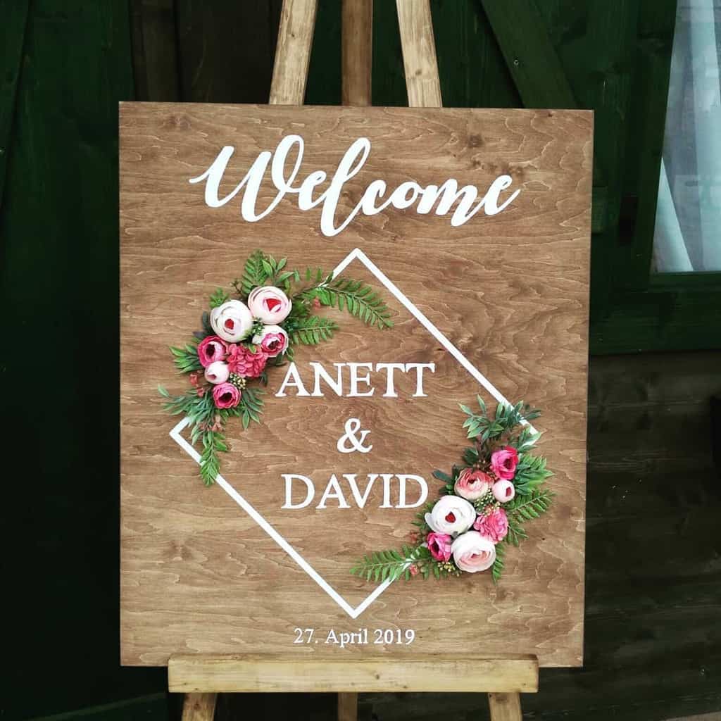 Wedding Wood Sign Ideas Rikisworld