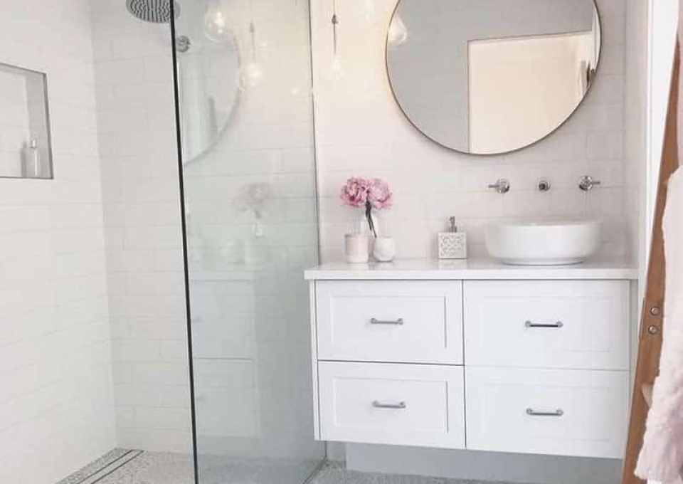 White Wet Room Ideas Made By Color