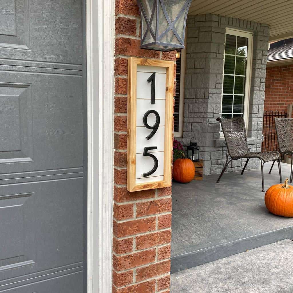 Wood House Number Ideas Thecuriouscarpenter