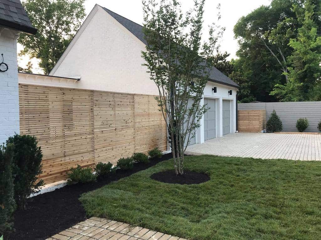 Horizontal Fence Ideas