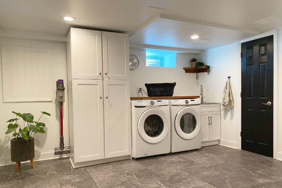 Basement Laundry Room Ideas