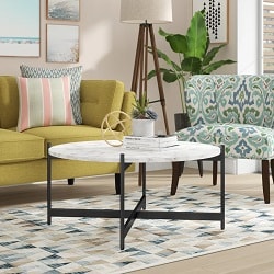 Belynda Cross Legs Coffee Table