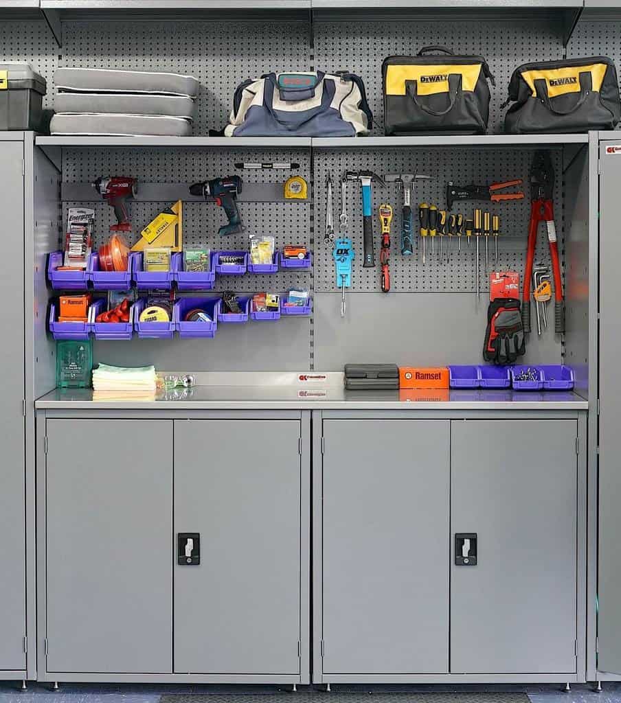 Pegboard Organization Garage Pegboard Ideas -garageking__