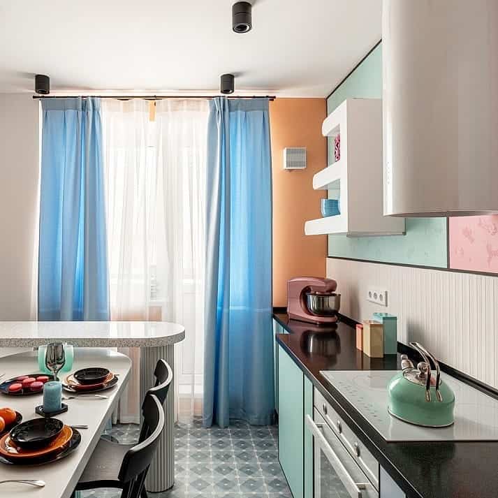 Long Kitchen Curtain Ideas -acmedecor