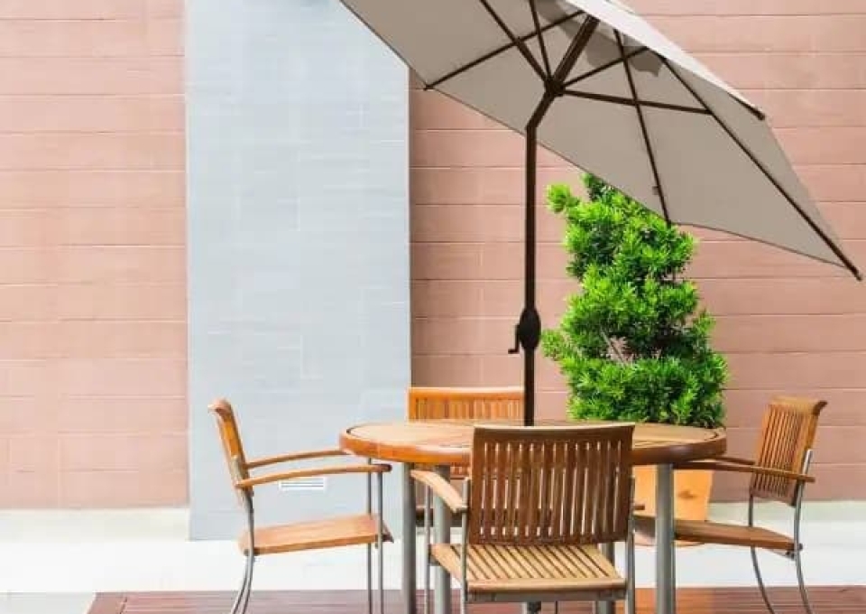 Abba Patio Market Outdoor Patio Umbrella