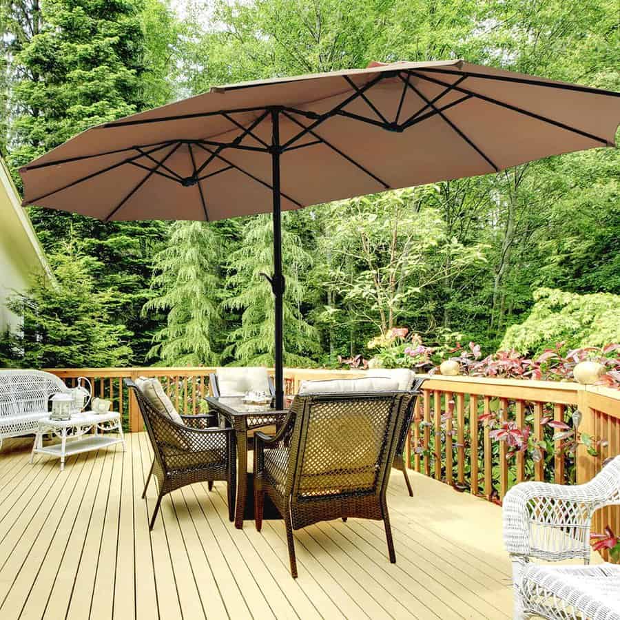 Clihome Market Patio Umbrella