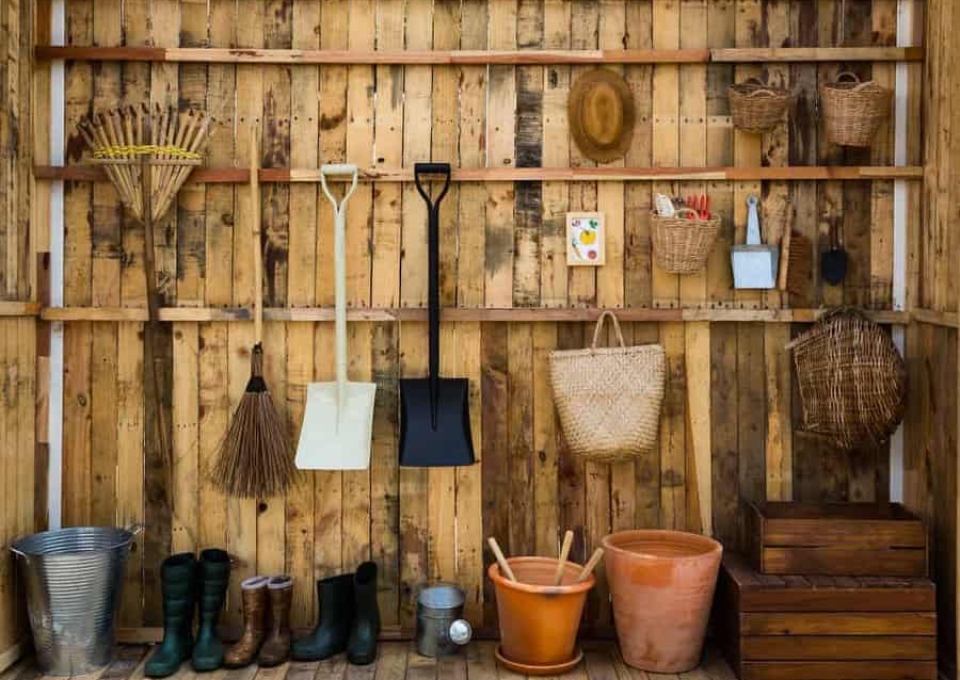 Clever Shed Storage Ideas